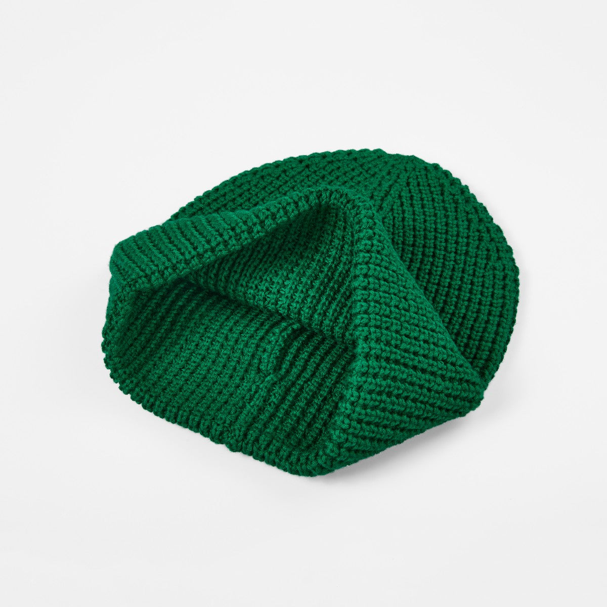 Blank Knit Cuffed Waffle Beanie Wholesale - 1546