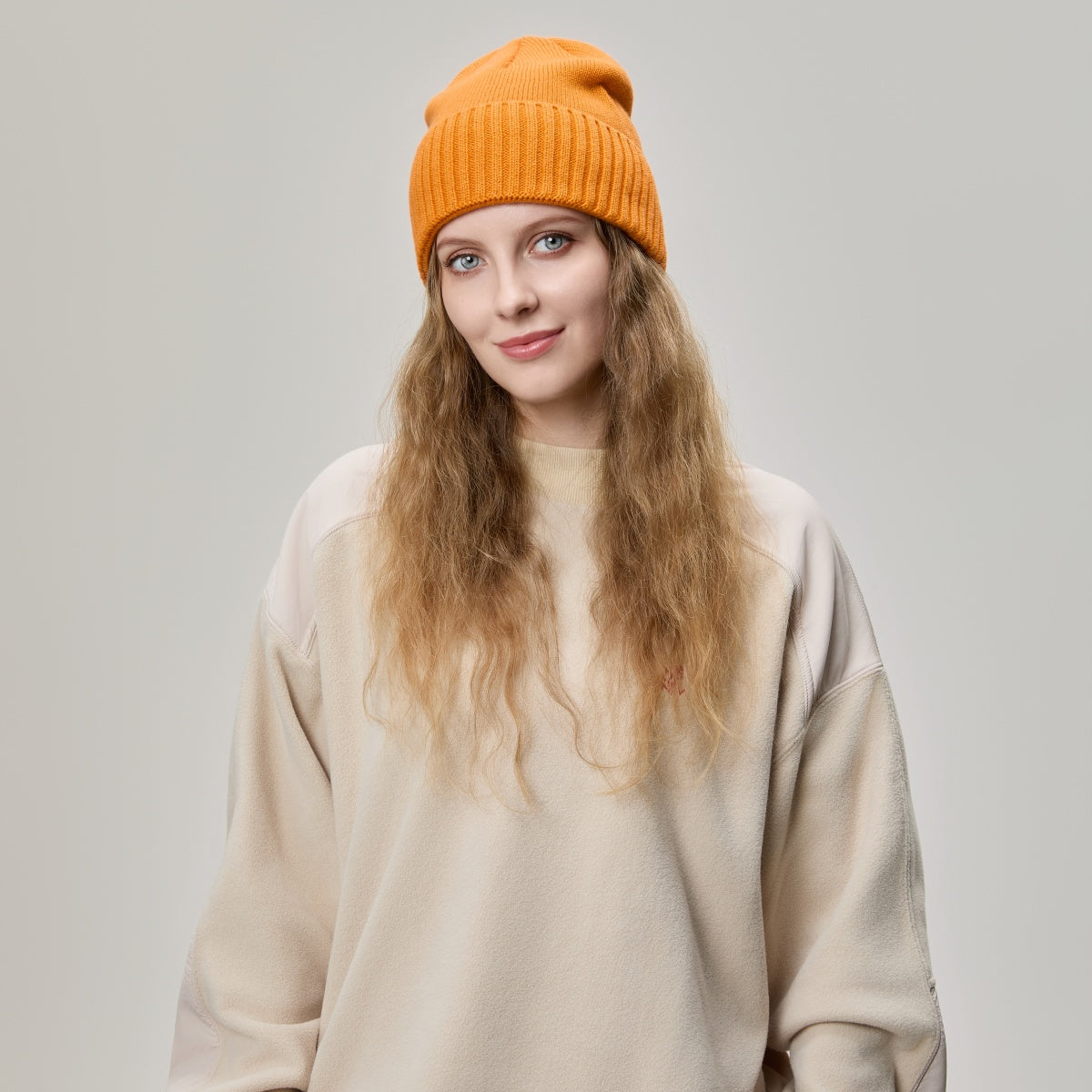 Blank Premium Ribbed Knit Wool Beanie Wholesale - 1188