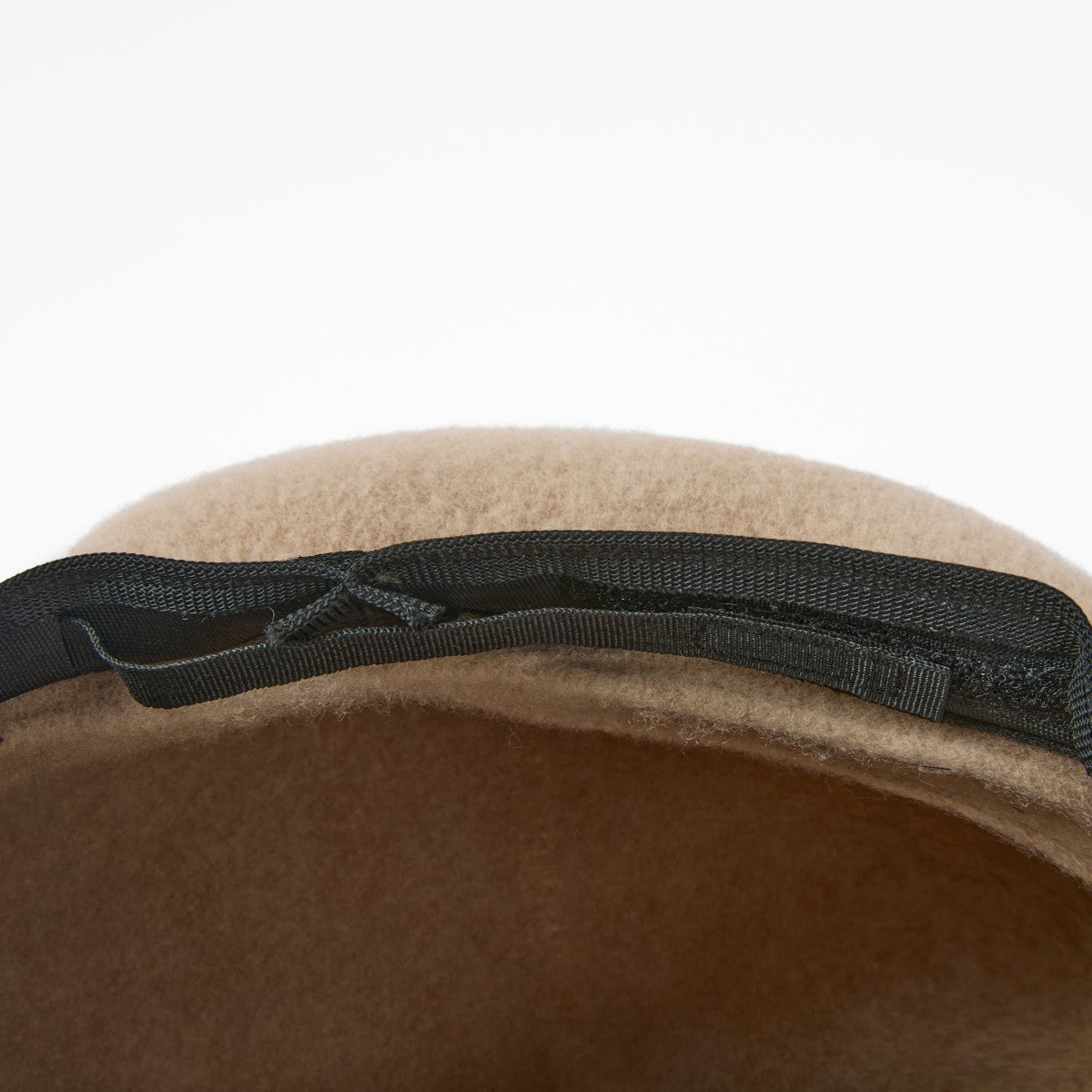 Blank RWS-Certified Wool Wide-Brim Beret Wholesale - 1323