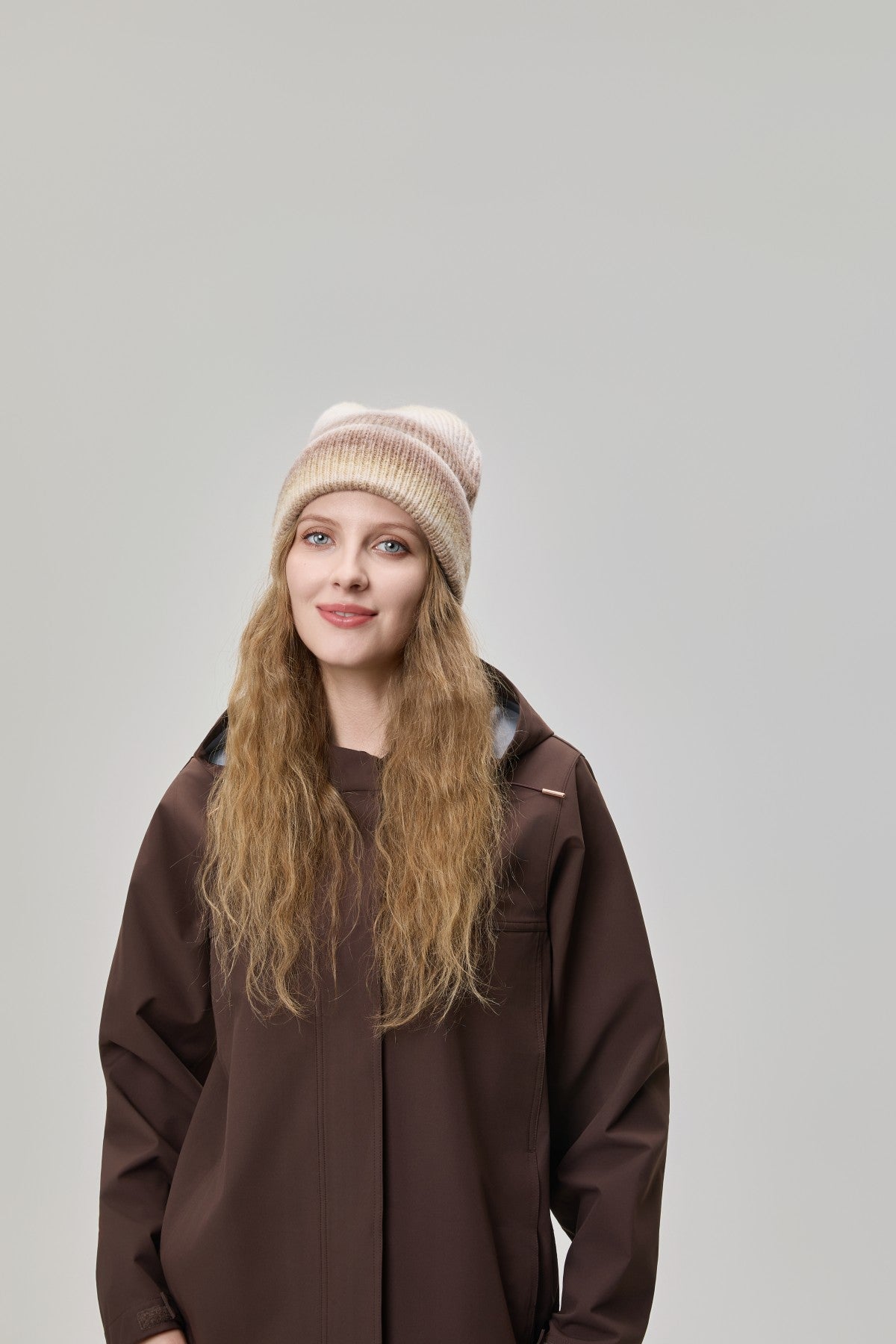 Blank Wool Tie Dye Beanie Wholesale - 1320