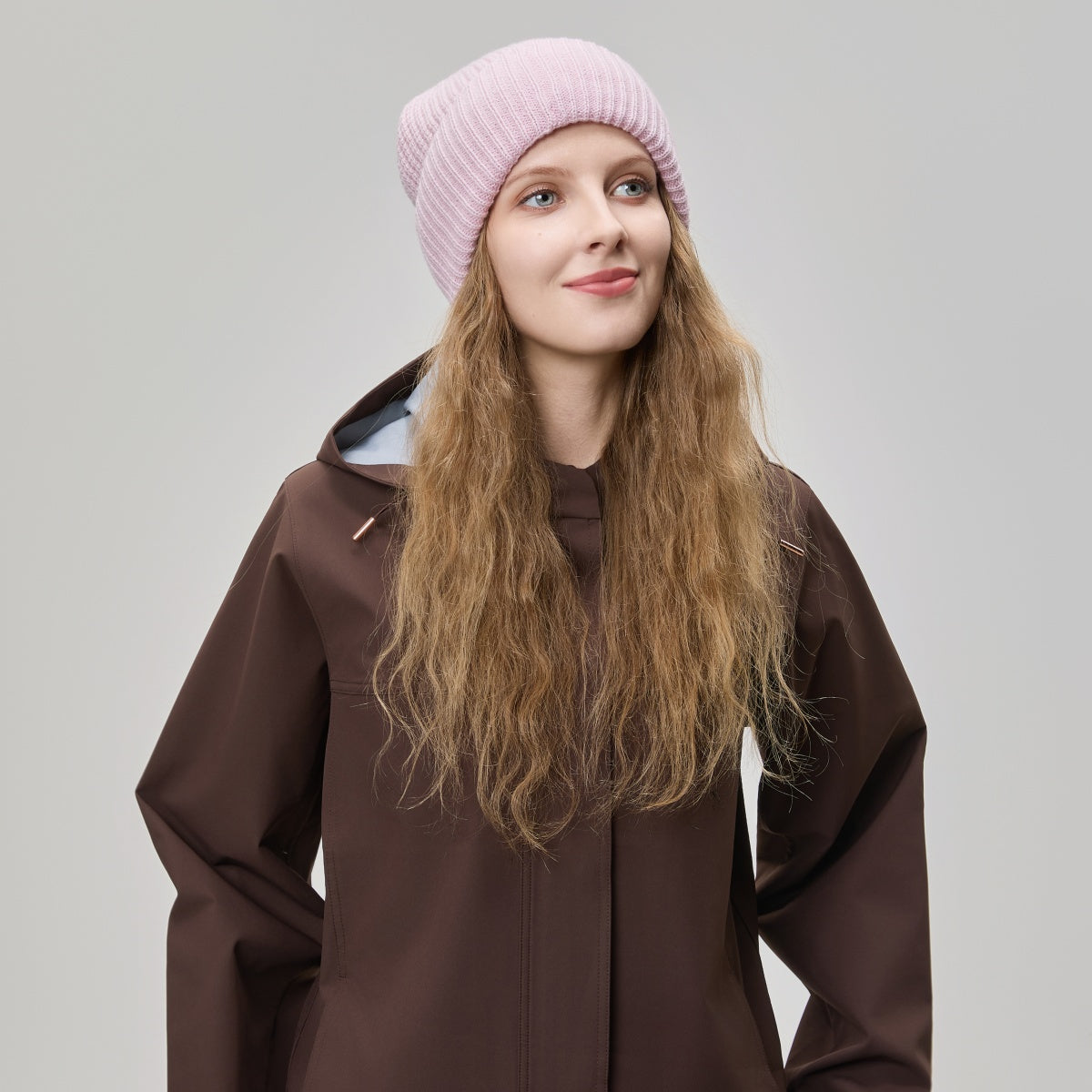 Blank Wool Waffle Knit Beanie Wholesale - 1263