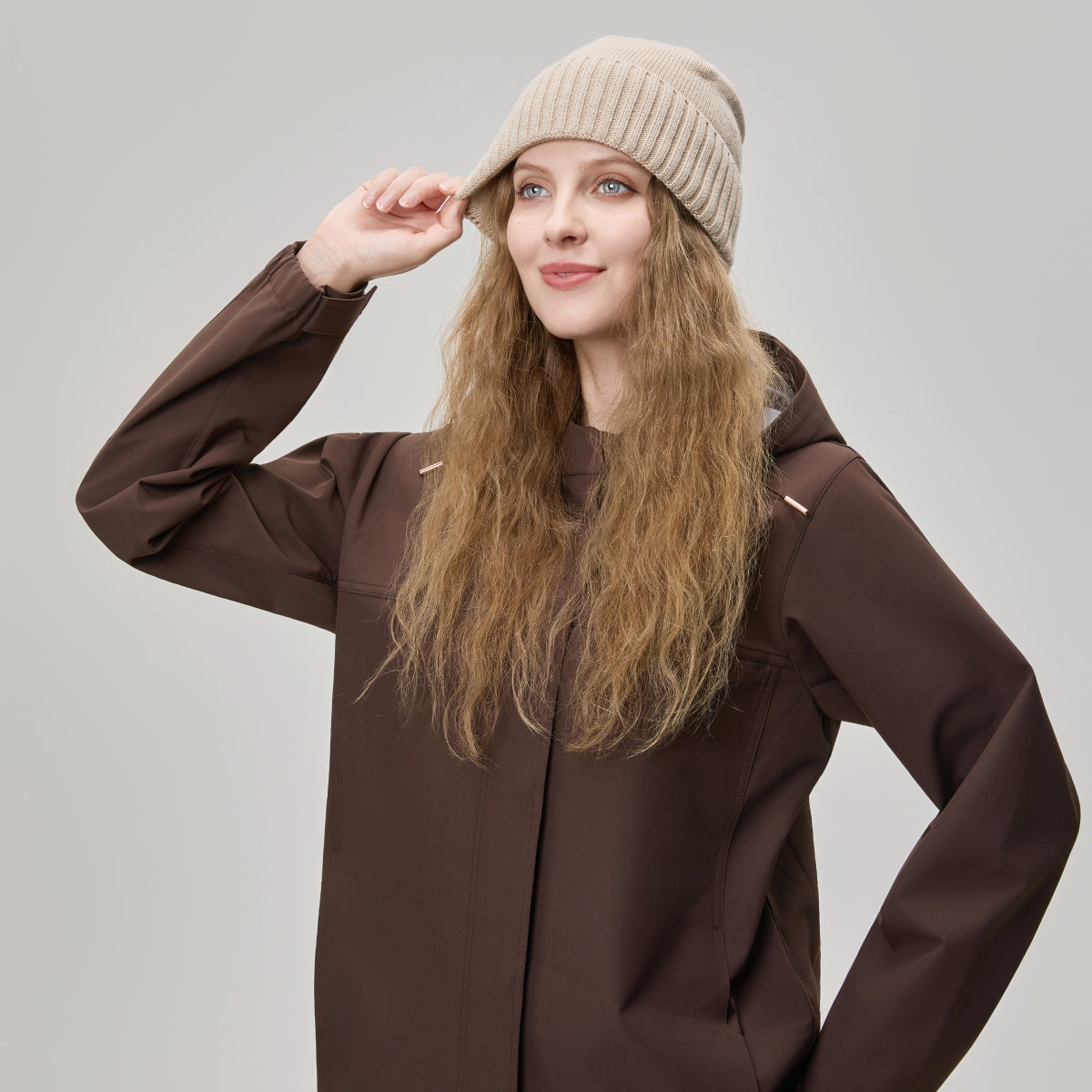 Blank Premium Ribbed Knit Wool Beanie Wholesale - 1188