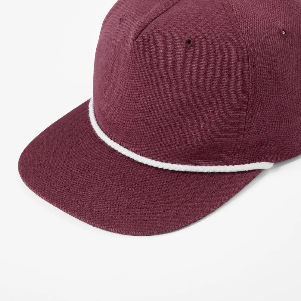 Blank 5 Panel Organic Cotton Rope Snapback Hat Wholesale - 5442 Foremost Hat