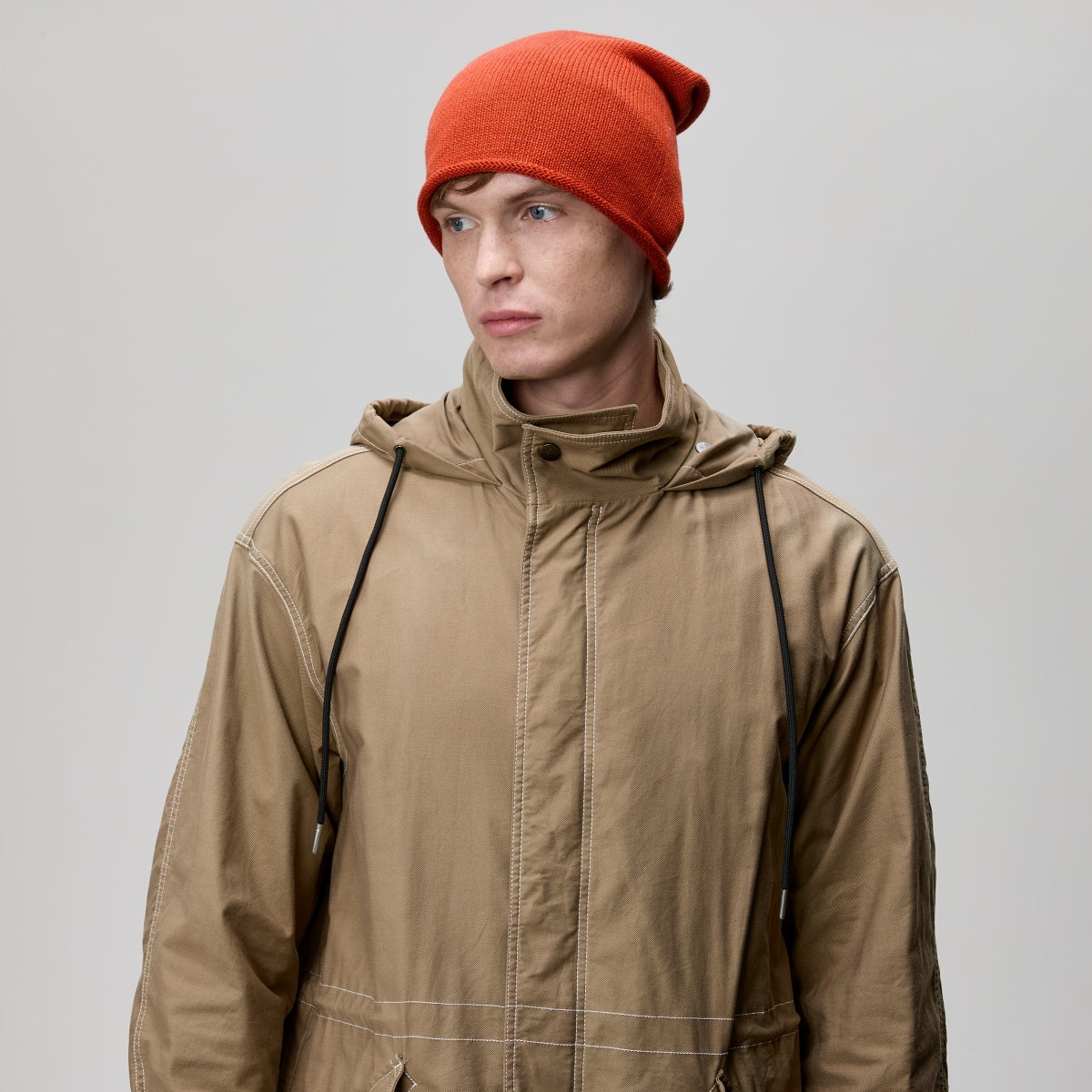 Blank Merino Wool Slouchy Beanie Wholesale - 1258