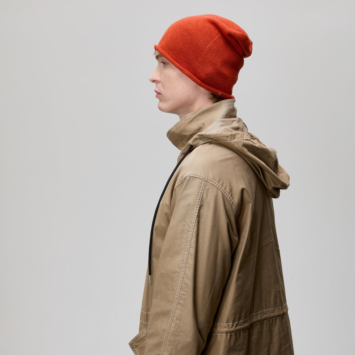 Blank Merino Wool Slouchy Beanie Wholesale - 1258