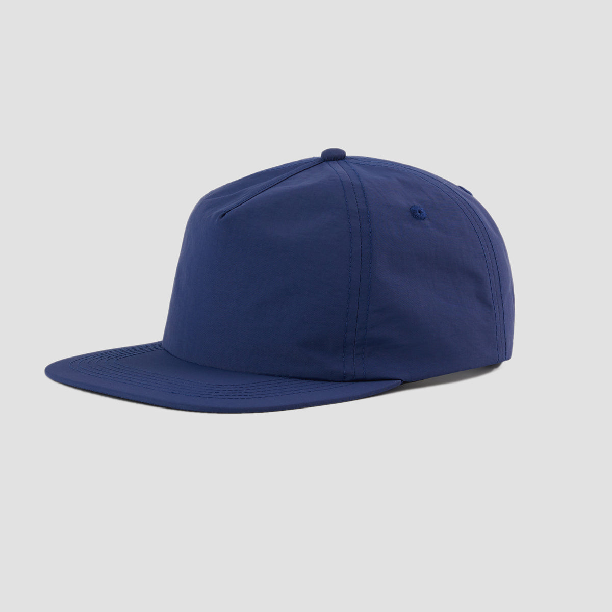 Blank 5 Panel Unstructured Nylon Snapback Hat Wholesale - 6712