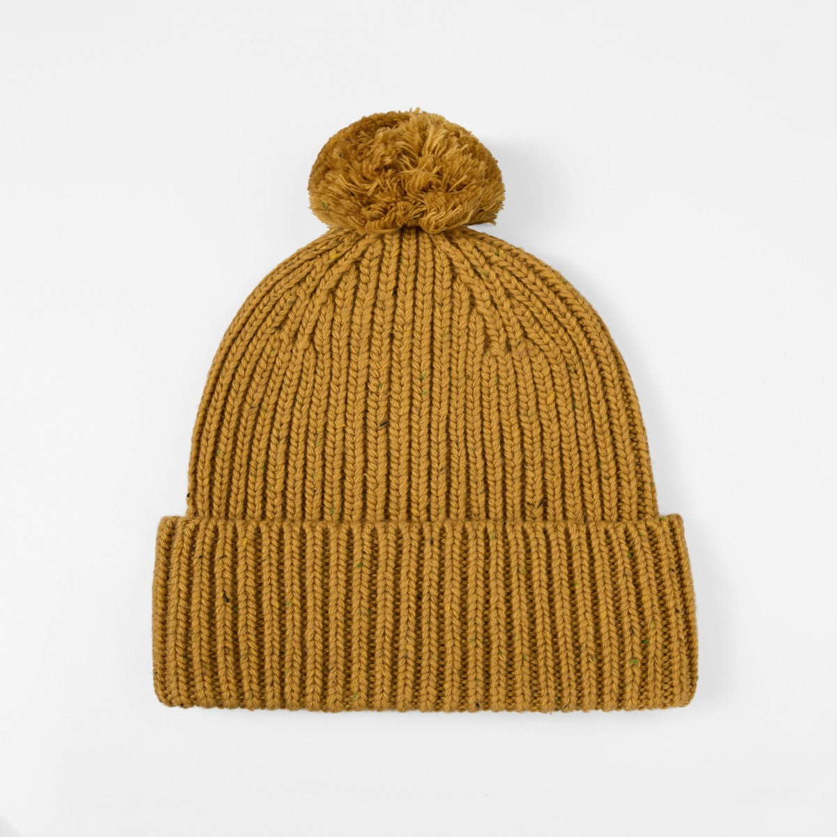 Blank Wool Speckled Beanie with Pom-Pom Wholesale - 1192