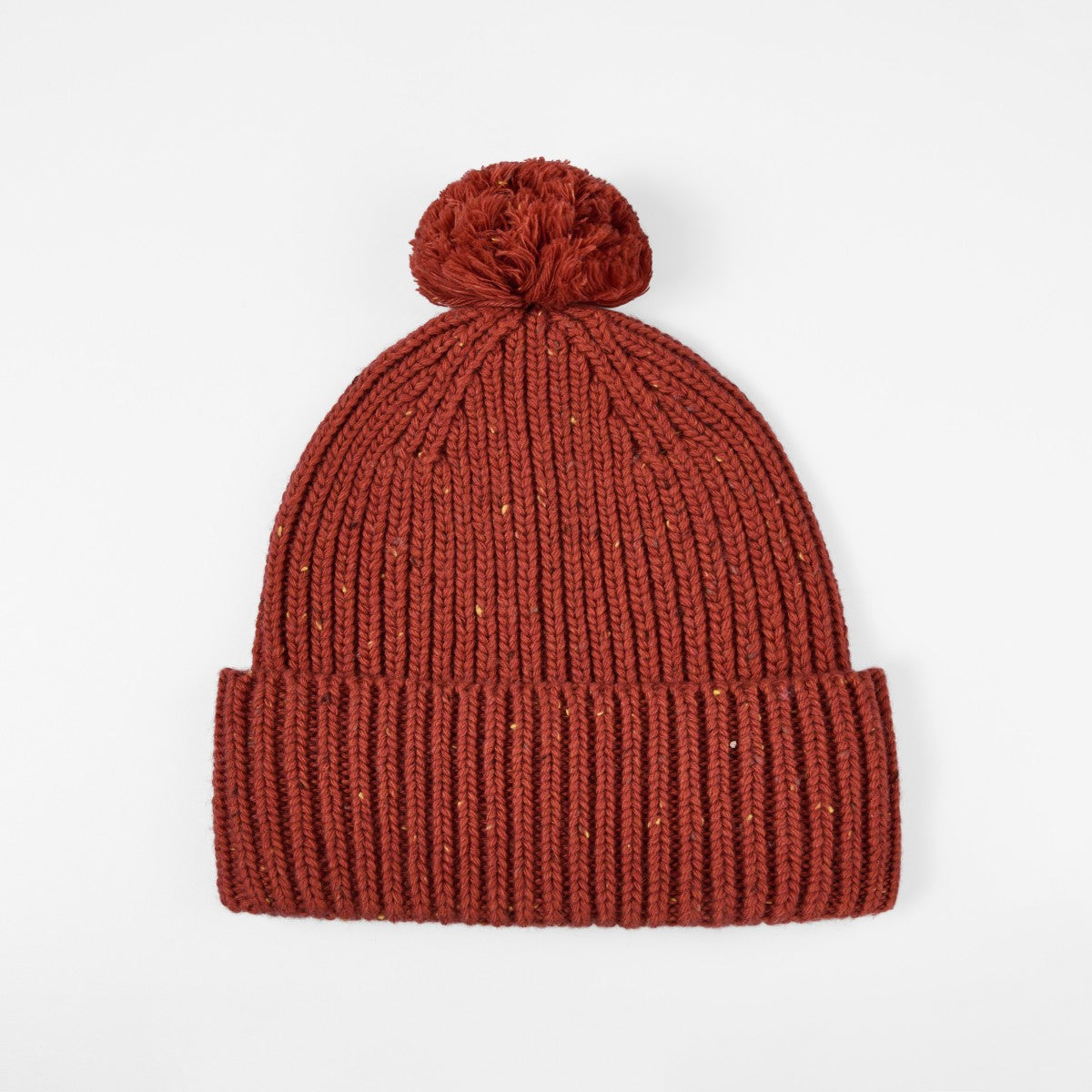 Blank Wool Speckled Beanie with Pom-Pom Wholesale - 1192