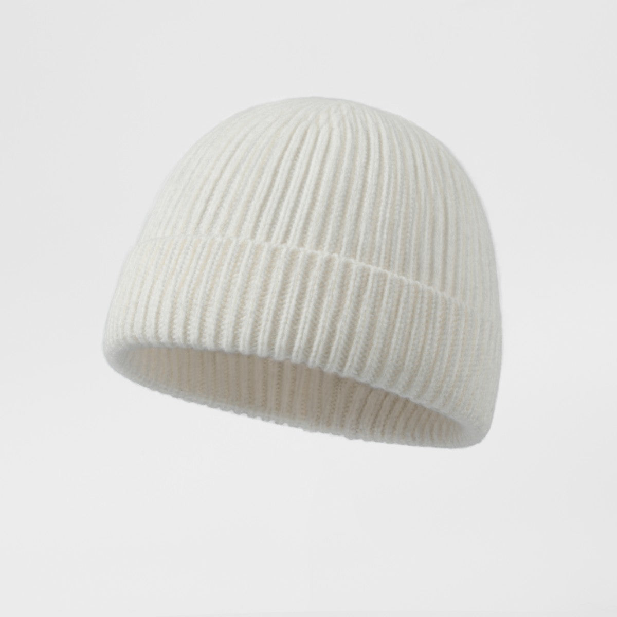 Blank 100% Merino Wool Fisherman Beanie Wholesale - 1281