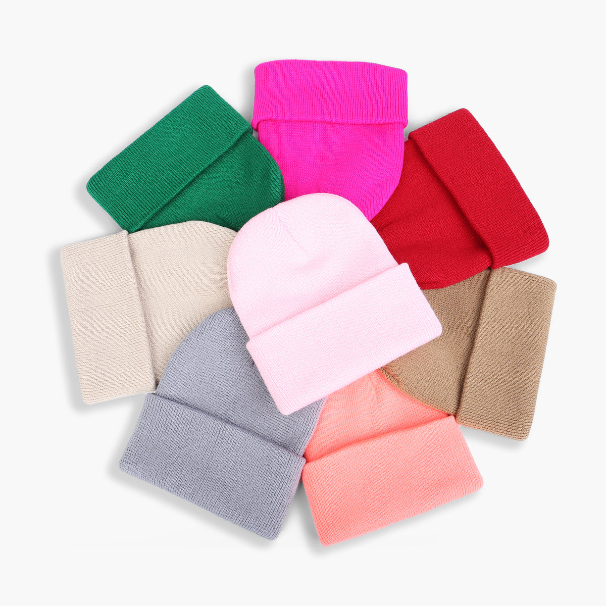 Blank Kids Acrylic Beanie Hats Wholesale - 6725