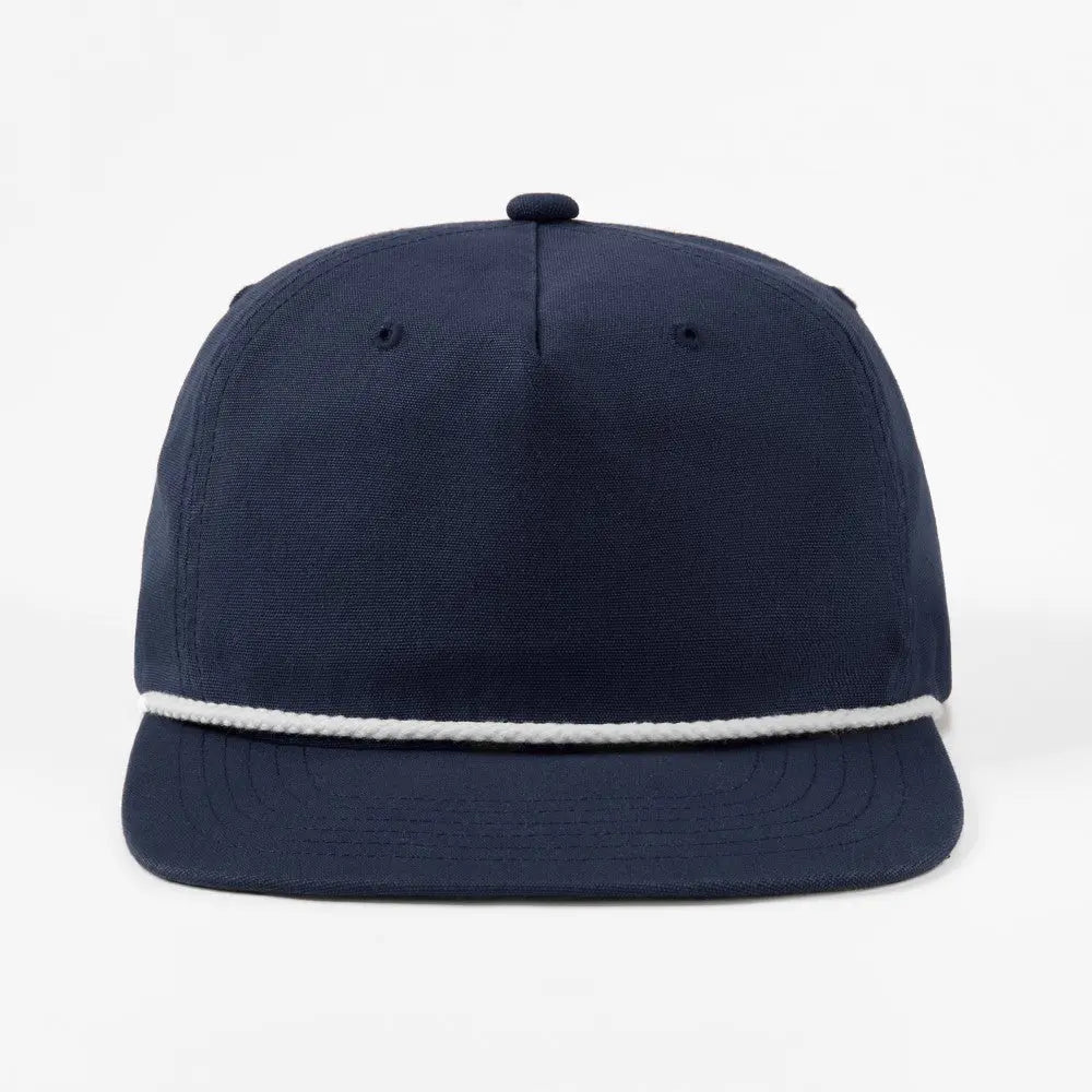 Blank 5 Panel Organic Cotton Rope Snapback Hat Wholesale - 5442 Foremost Hat