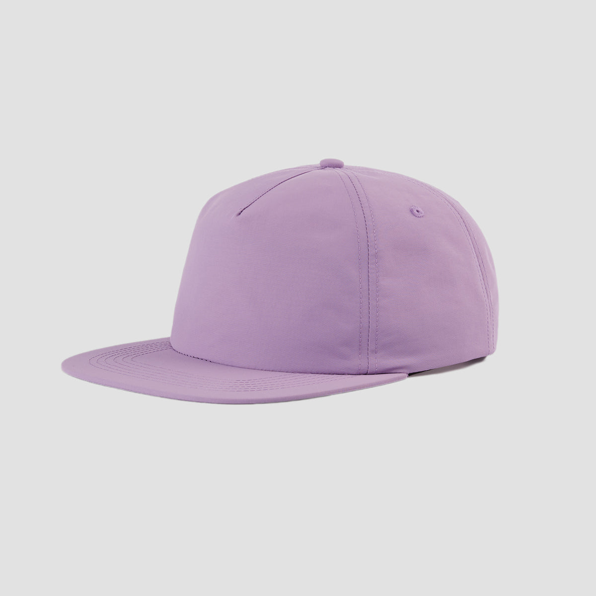 Blank 5 Panel Unstructured Nylon Snapback Hat Wholesale - 6712