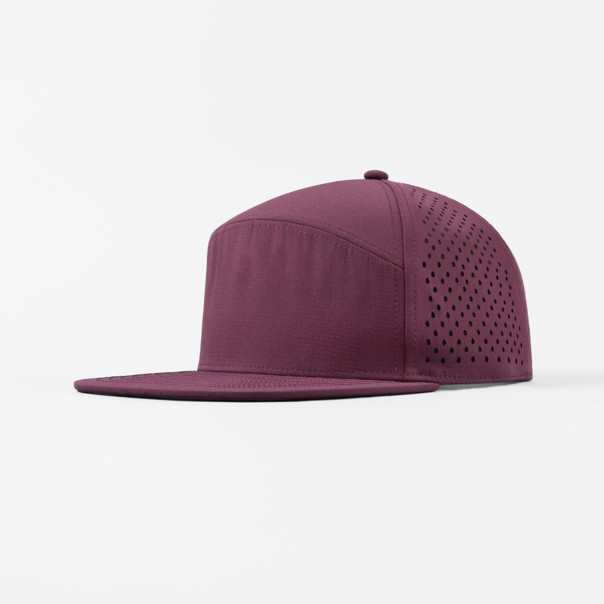 Blank 6 Panel Water Repellent Perforated Snapback Hat Wholesale - 6023