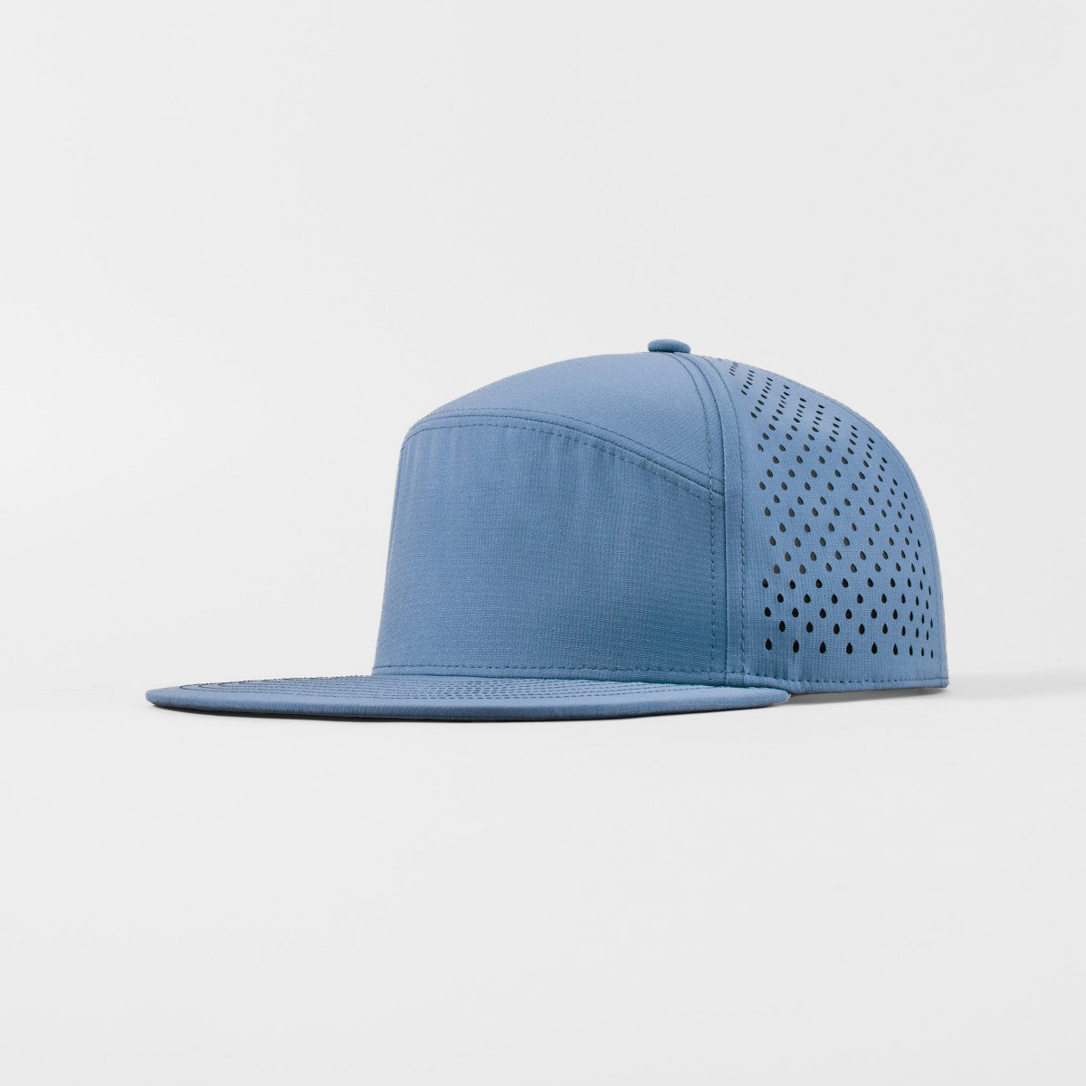 Blank 6 Panel Water Repellent Perforated Snapback Hat Wholesale - 6023