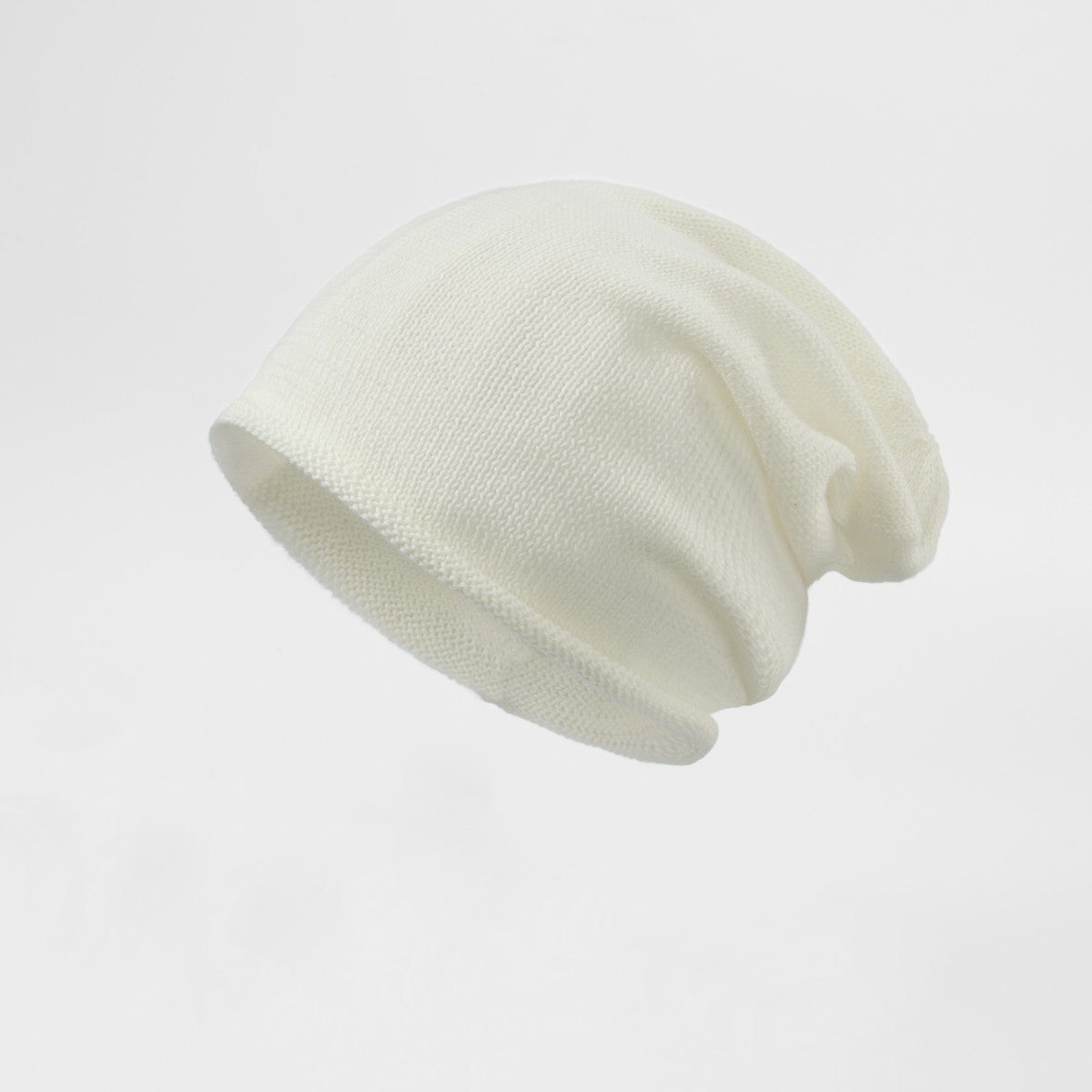 Blank Merino Wool Slouchy Beanie Wholesale - 1258