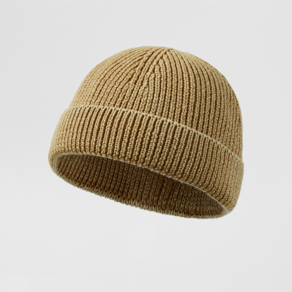 Blank Organic Cotton Short Fisherman Beanie Wholesale - 1359