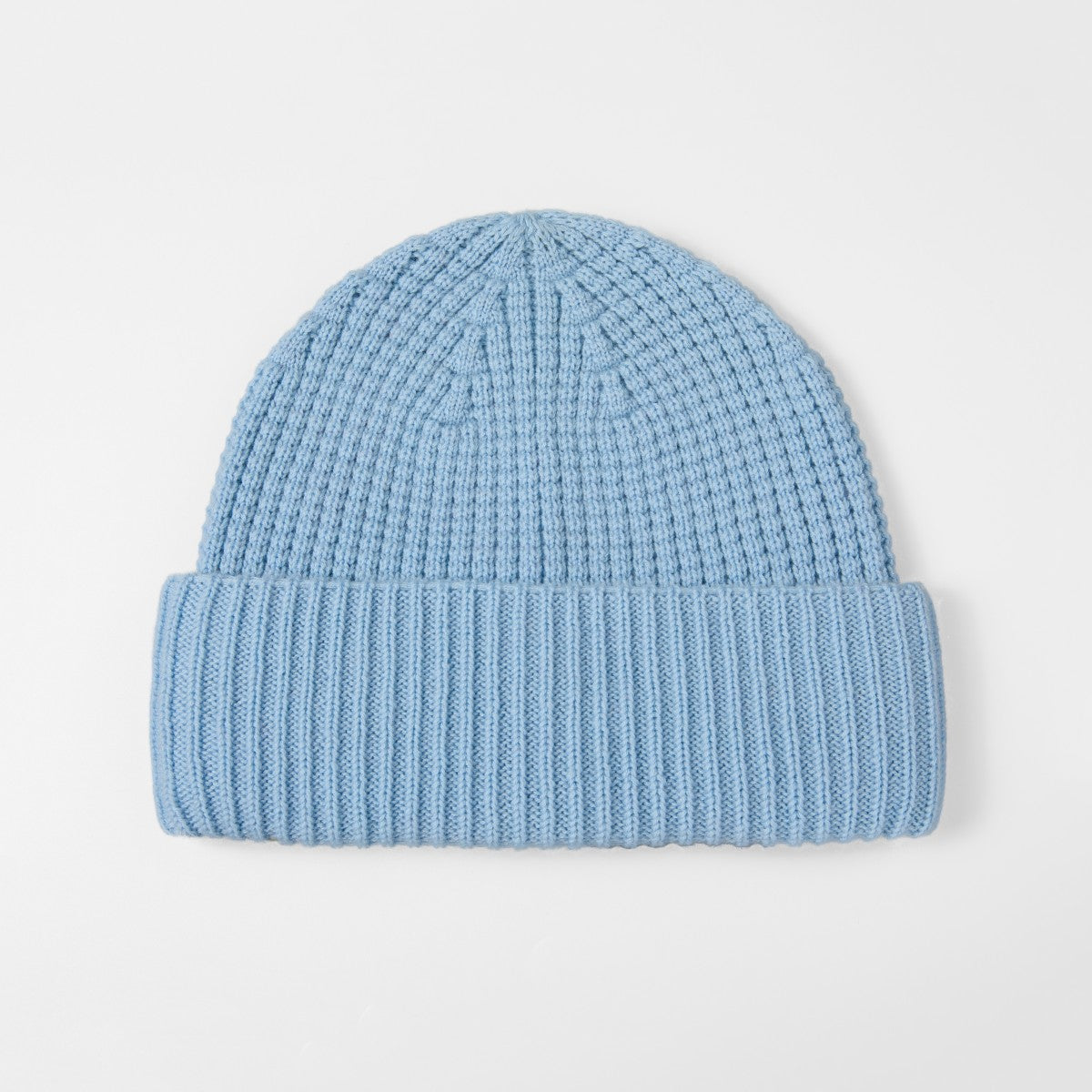 Blank Wool Waffle Knit Beanie Wholesale - 1263