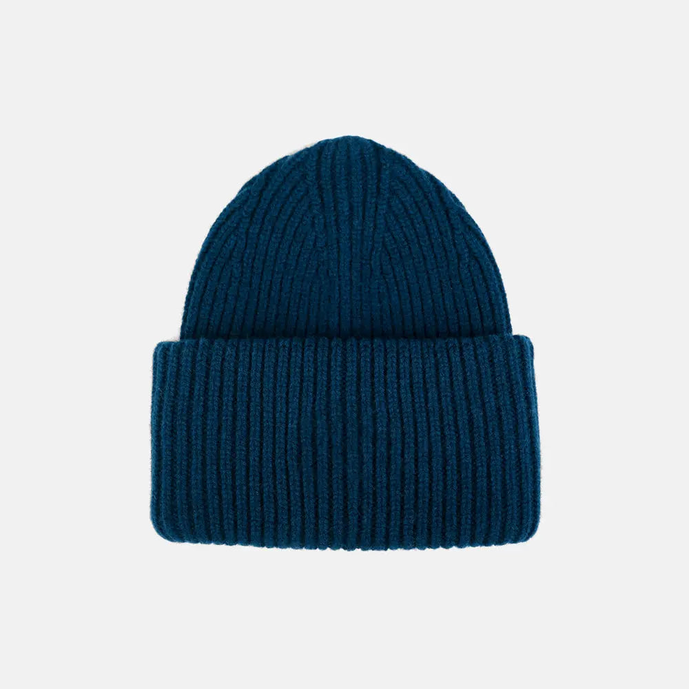 Blank High-Cuffed 100% Merino Wool Beanie - 1338 foremosthat