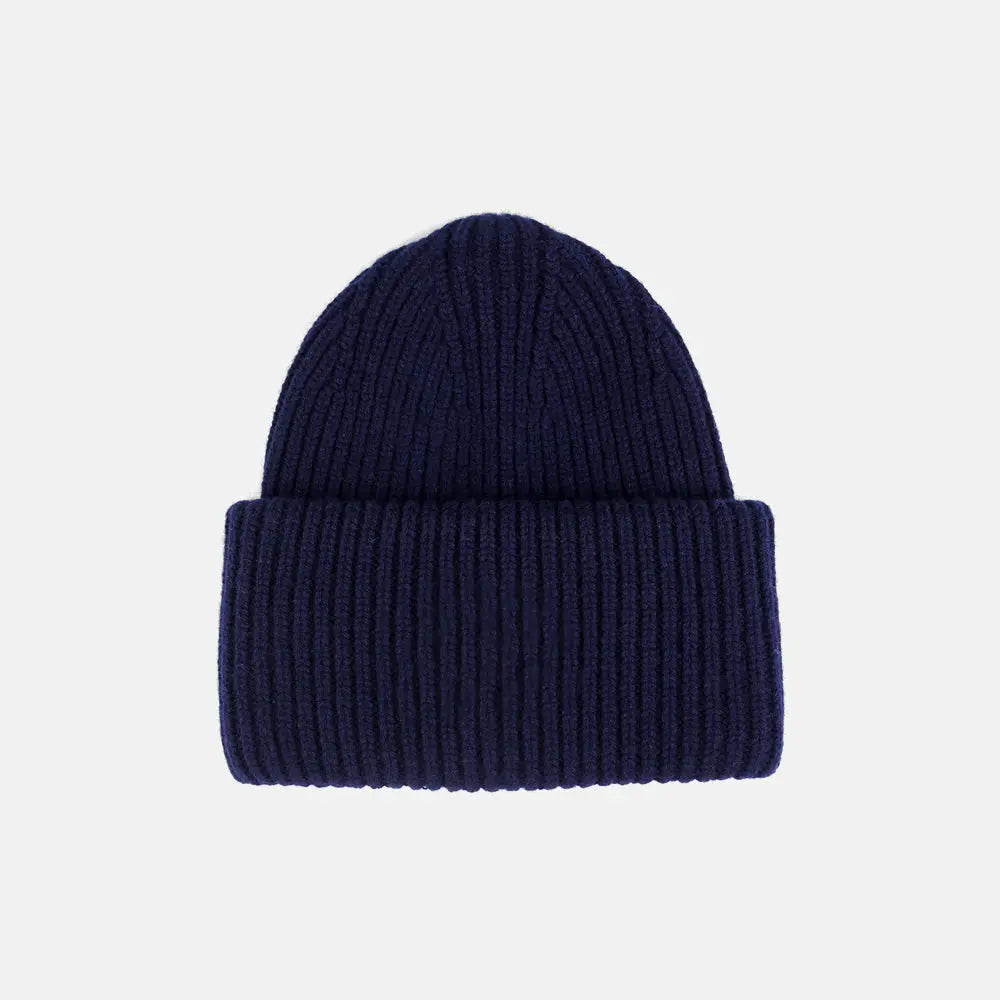 Blank High-Cuffed 100% Merino Wool Beanie - 1338 foremosthat