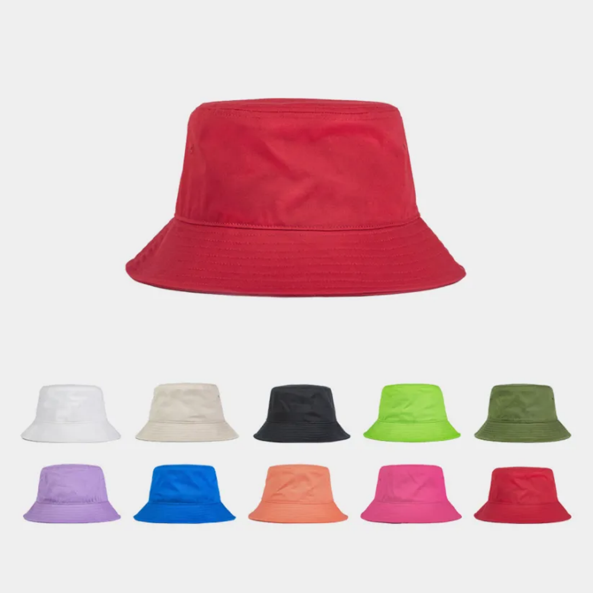 Blank Organic Cotton Bucket Hat Wholesale - 7006